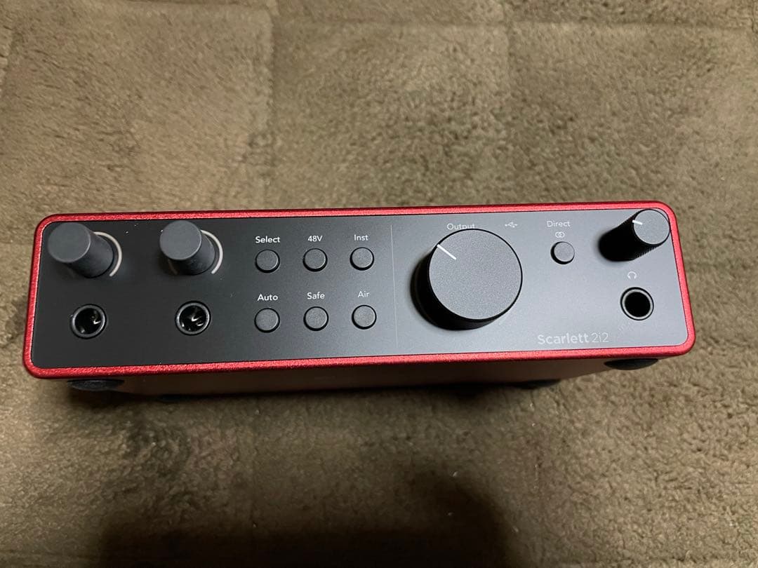 Focusrite Scarlett2i2 Gen4 美品