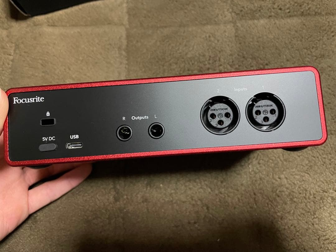 Focusrite Scarlett2i2 Gen4 美品