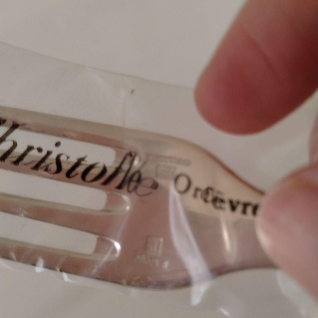 ●クリストフル●タリスマン新品未使用品フォーク1本christofle銀シルバー