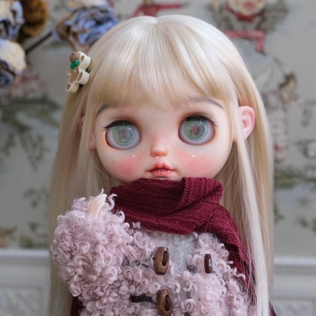 カスタムブライス カスタムドール 海外作家様 雪のようなソバカス フルセット