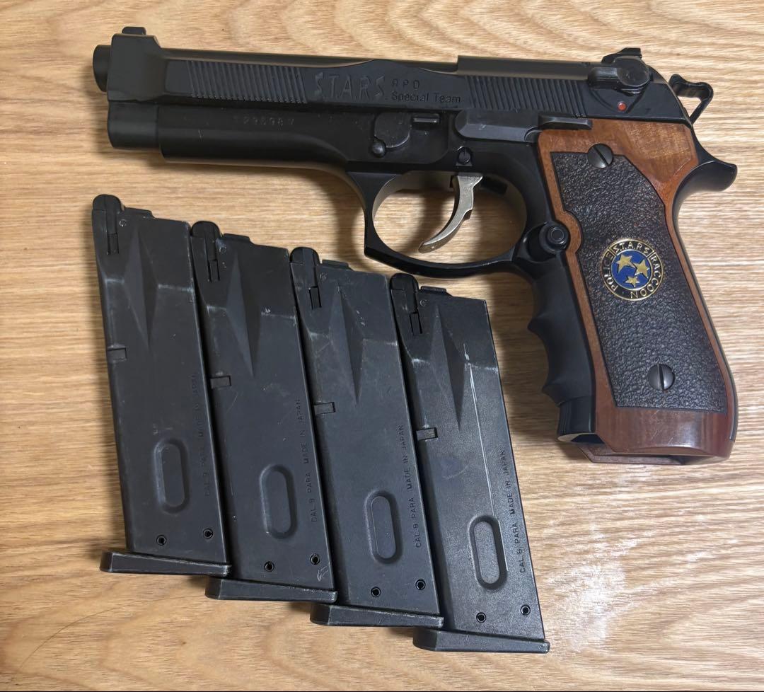 バイオハザード サムライエッジハイグレード ベレッタM9カスタム SAMURAI EDGE -STANDARD MODEL- <Hi-Grade TYPE> | 東京マルイ