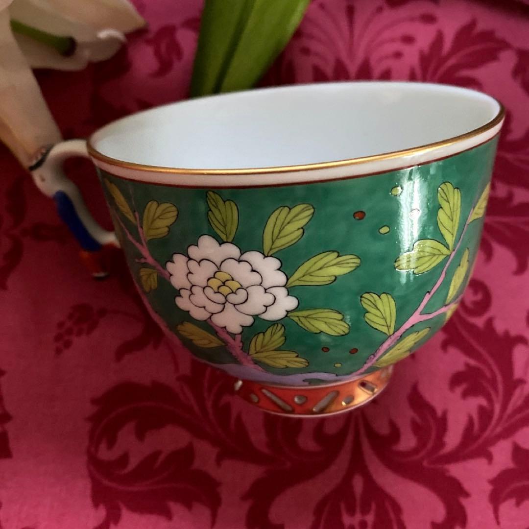 ヘレンドのとても美しいシノワズリマンダリンシリーズのトリオセット