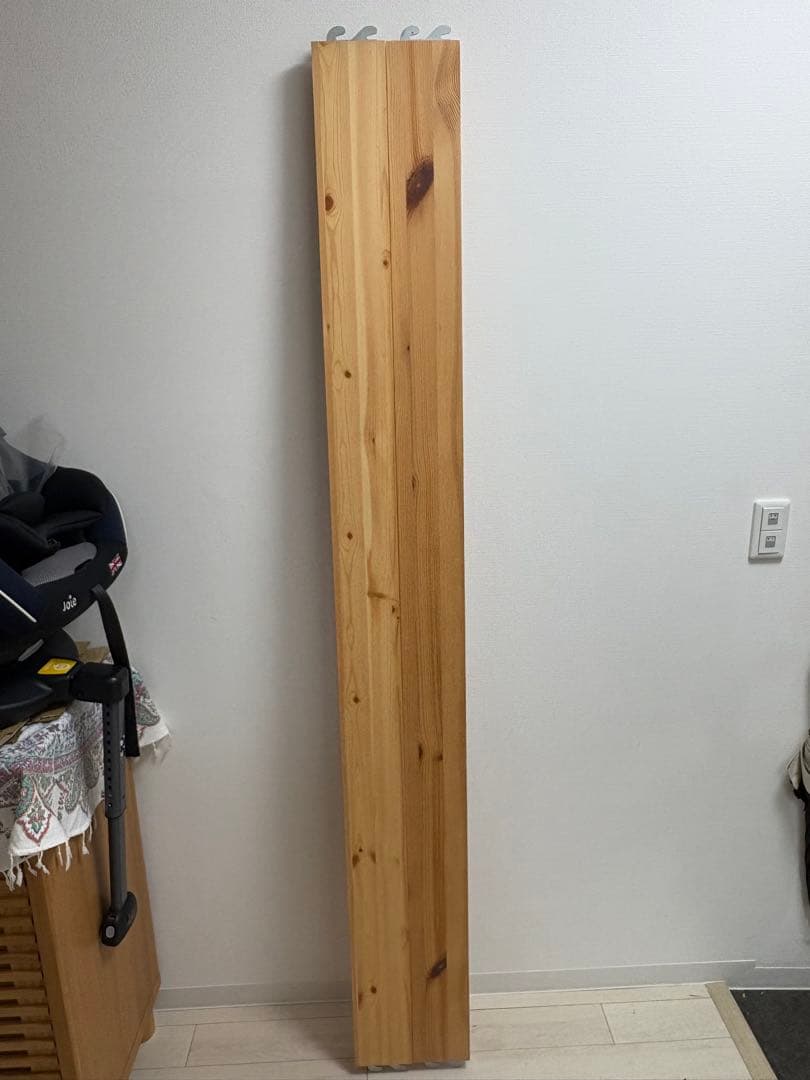 【引取限定】無印良品 シングルベッド パイン材②