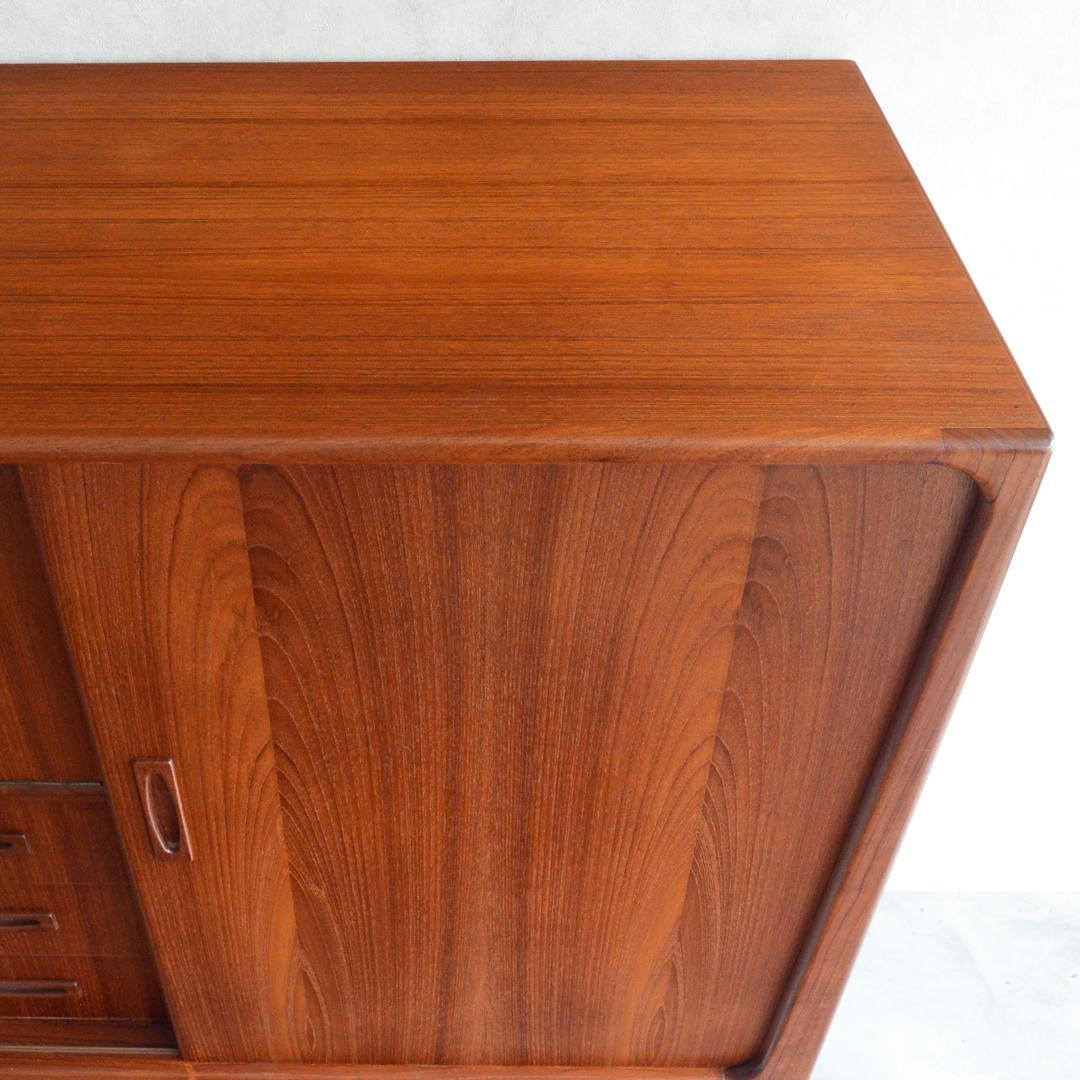 デンマーク 北欧ヴィンテージ チーク ローズウッド サイドボード キャビネット