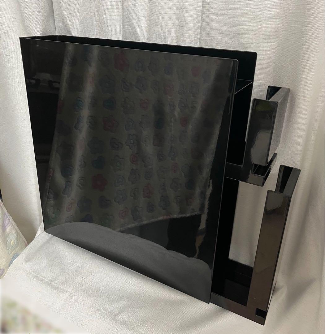 【本日発送可】去年購入／山崎実業TOWER調味料ラック2段／おまけクレラップ入り