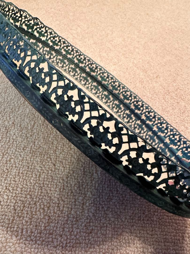 ヴィンテージ ミラー アンティーク 楕円 クラシック