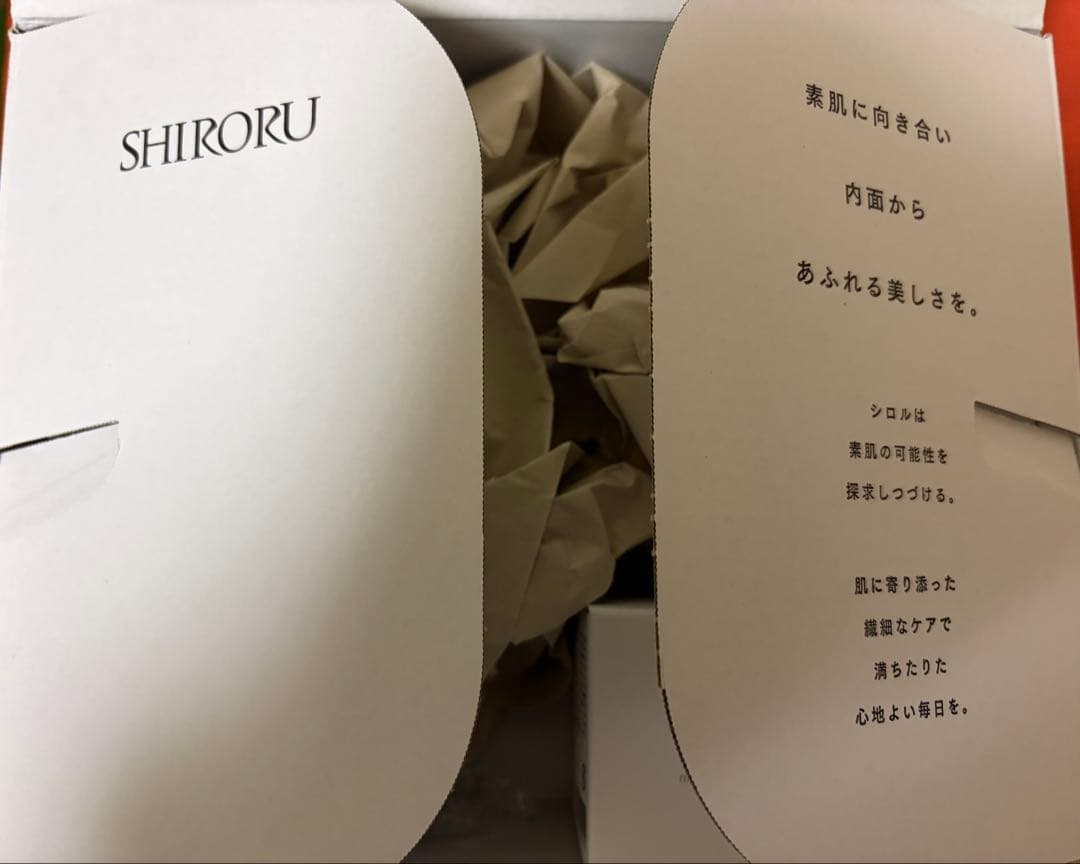 SHIRORU 洗顔2、化粧水、クリーム4点セット