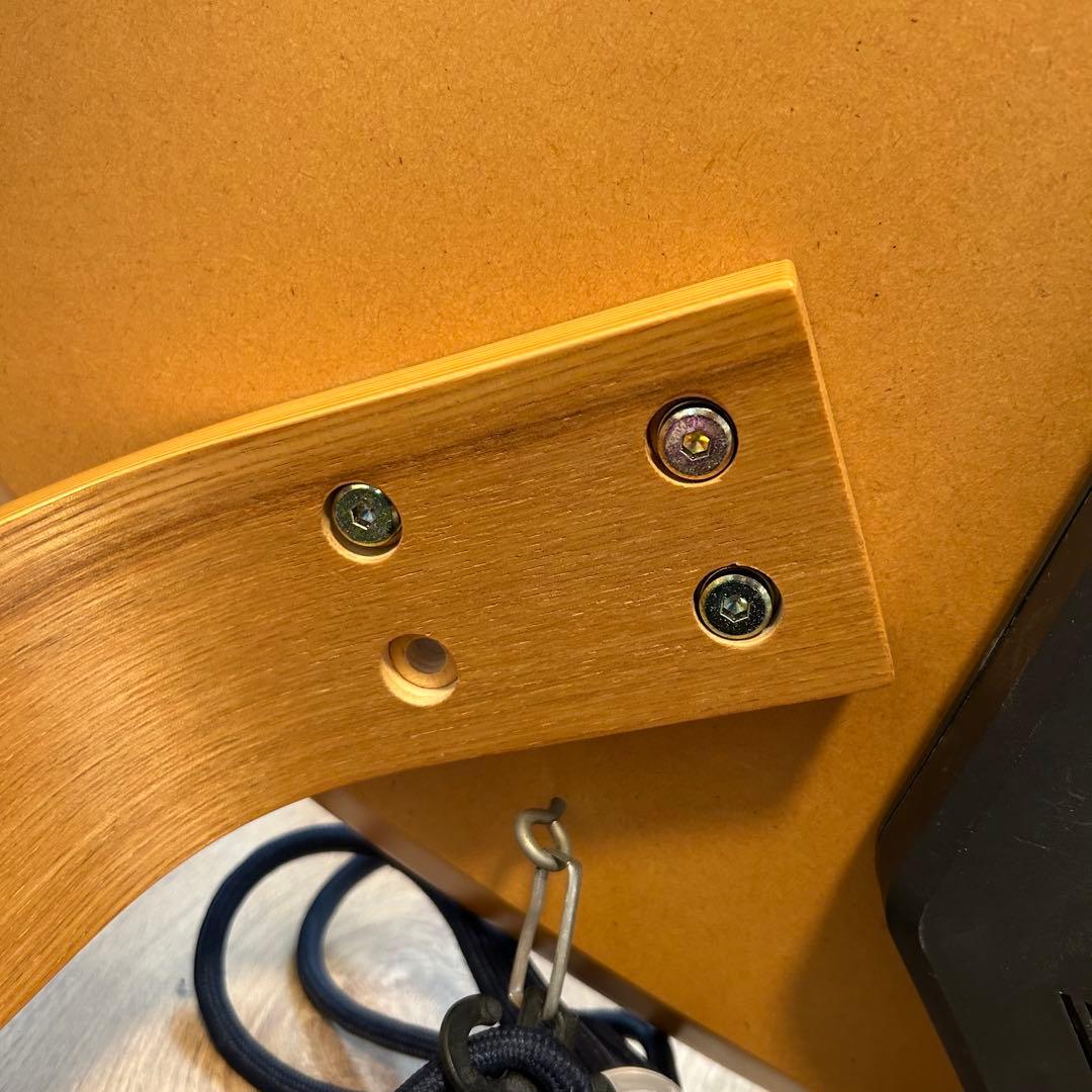 無印良品 テーブル 楕円形こたつ本体 タモ材曲木脚 MJ