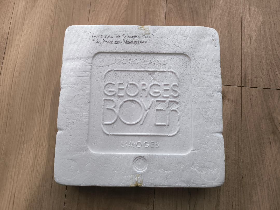 リモージュ 不思議の国のアリス チェシャ猫 プレート 飾り皿 陶器 絵皿