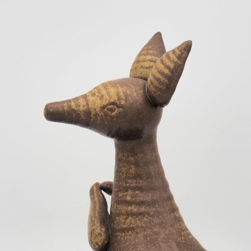 リサラーソン カンガルー 親子 大きな動物園 STORA ZOO シール付き