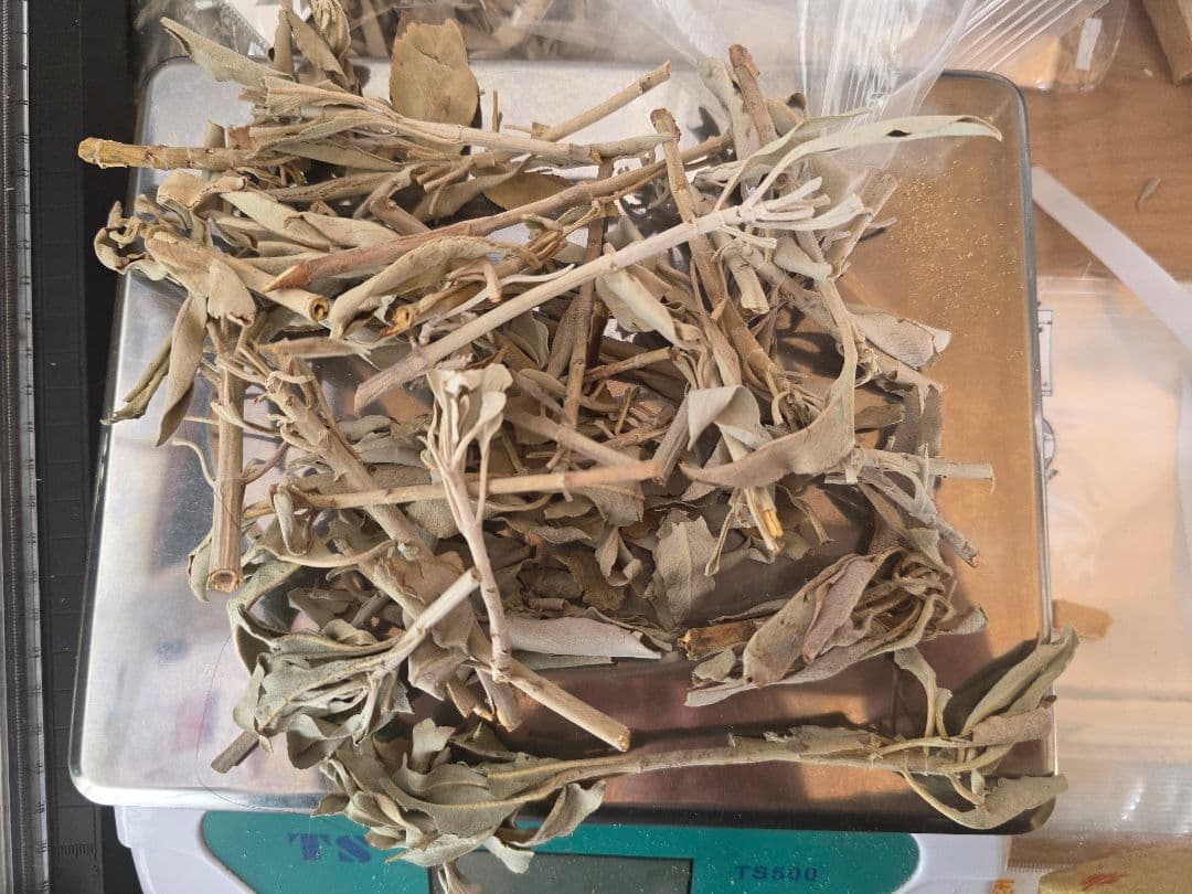 激安価格☆無農薬アウトレットホワイトセージ1KG箱入りお香浄化業務用価額