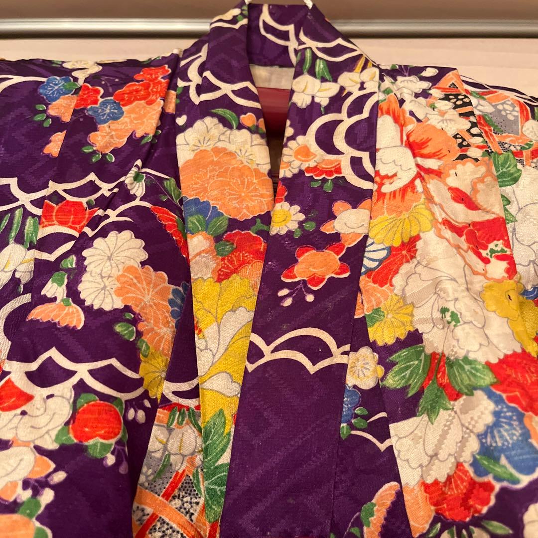 大正ロマン　アンティーク　七五三用着物