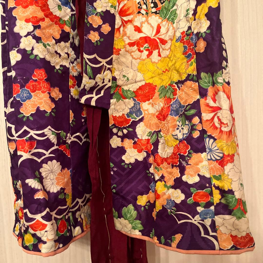 大正ロマン　アンティーク　七五三用着物