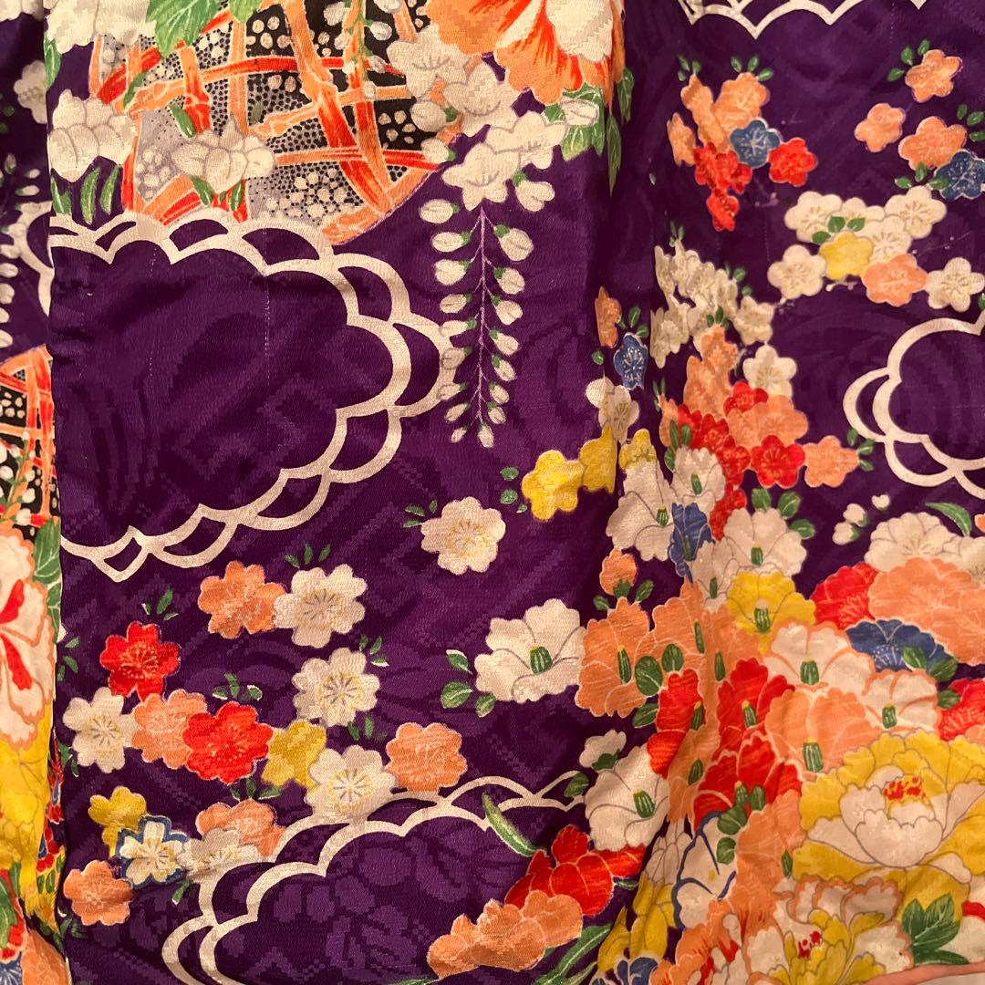 大正ロマン　アンティーク　七五三用着物