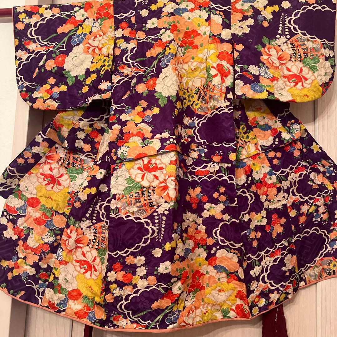 大正ロマン　アンティーク　七五三用着物