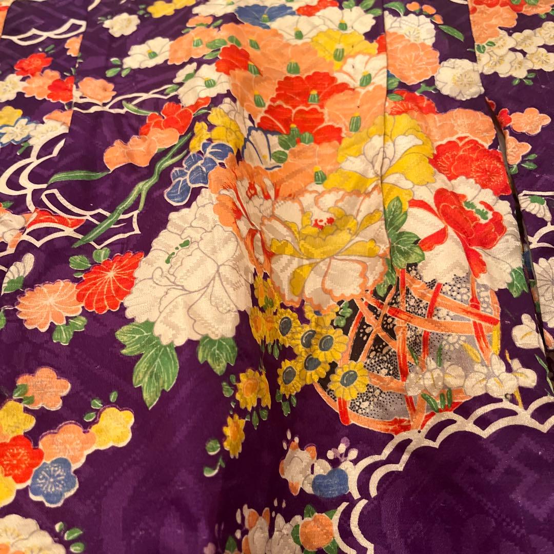 大正ロマン　アンティーク　七五三用着物