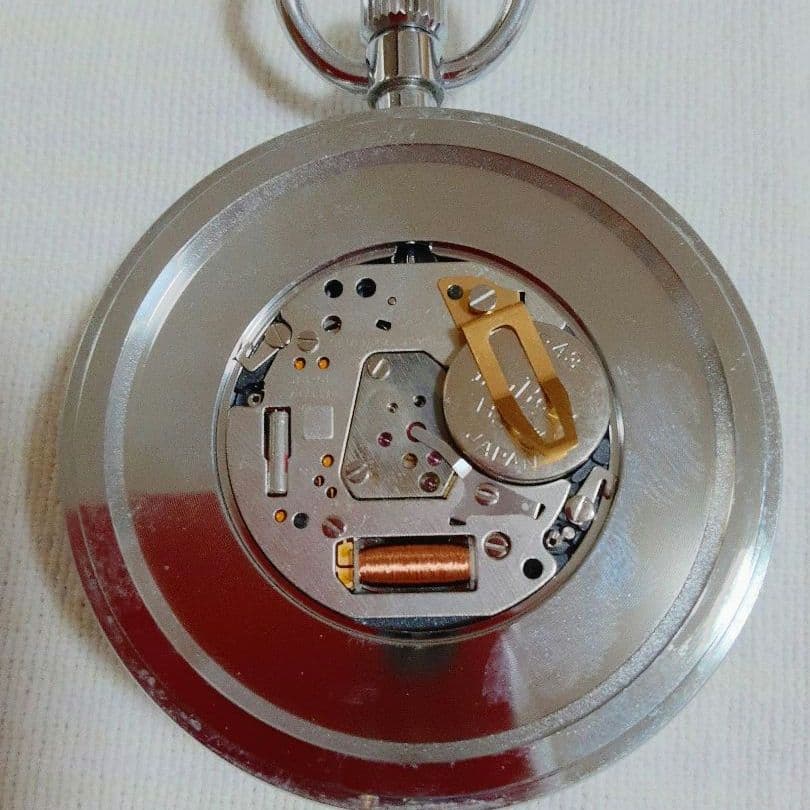 SEIKO諏訪昭61年懐中時計 福知山鉄道管理局 7ルビー 7C11−0010 -