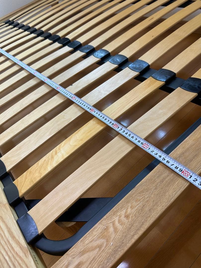 無印良品　スノコセミダブルベッドフレーム