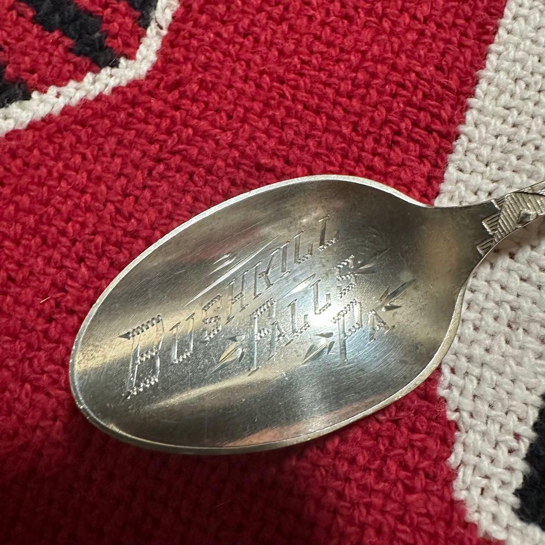 【希少】米国製 アンティーク シルバー 3点 スプーン スターリングシルバー