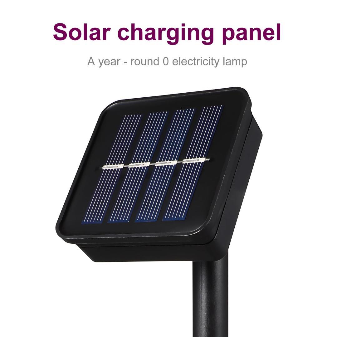 三つセット ソーラー IP65防水 LED 取付簡単 フラミンゴガーデンライト