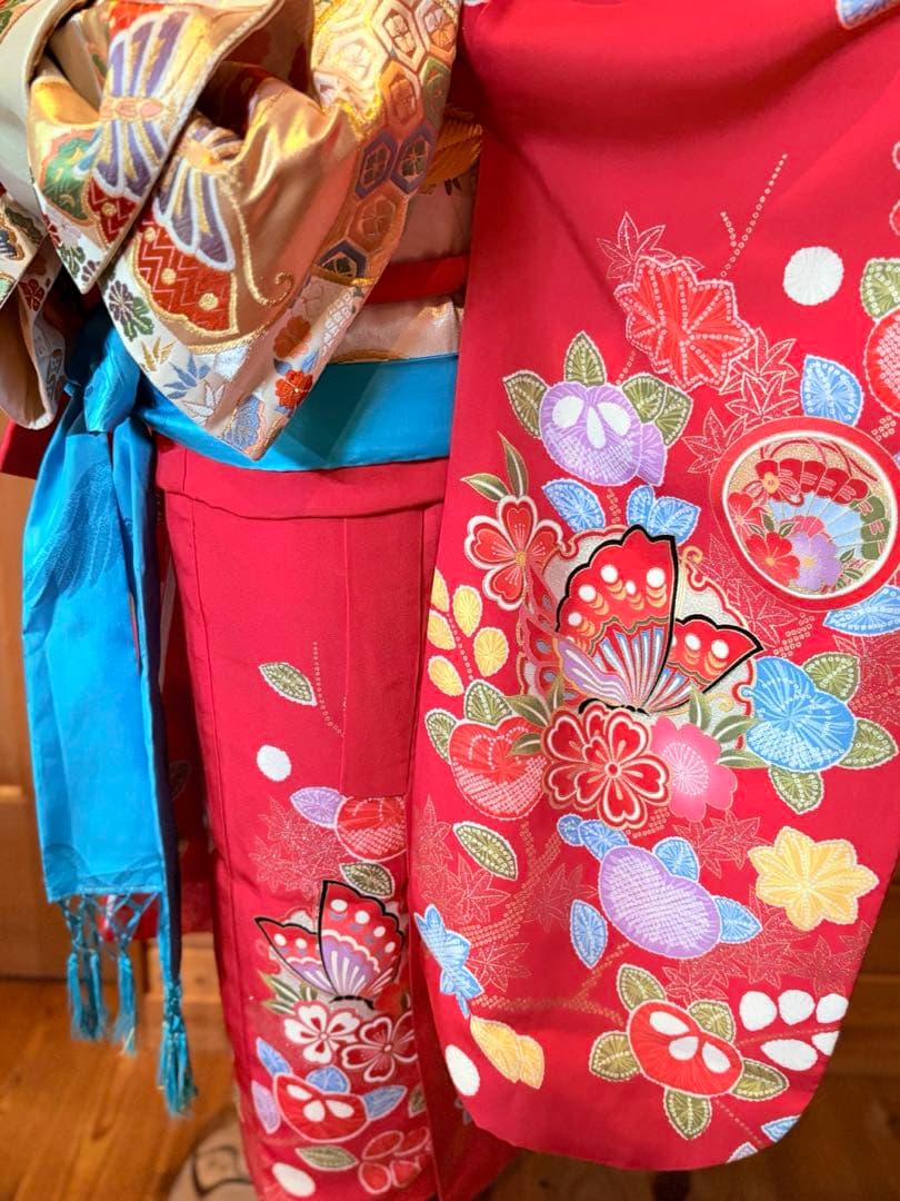 七五三　七歳　着物と長襦袢のみ