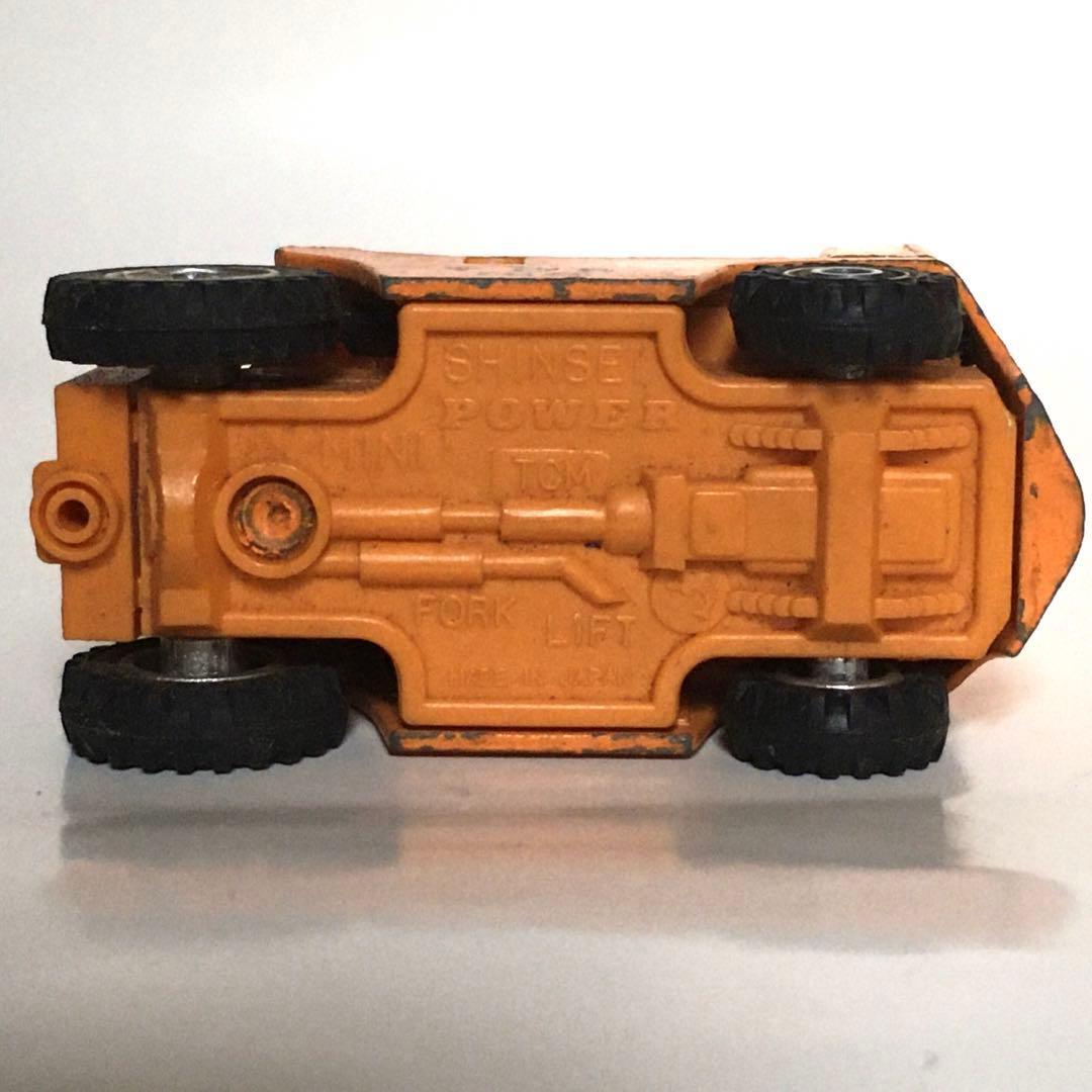 昭和レトロ ミニカー TCM フォークリフト FG25 シンセイミニパワー
