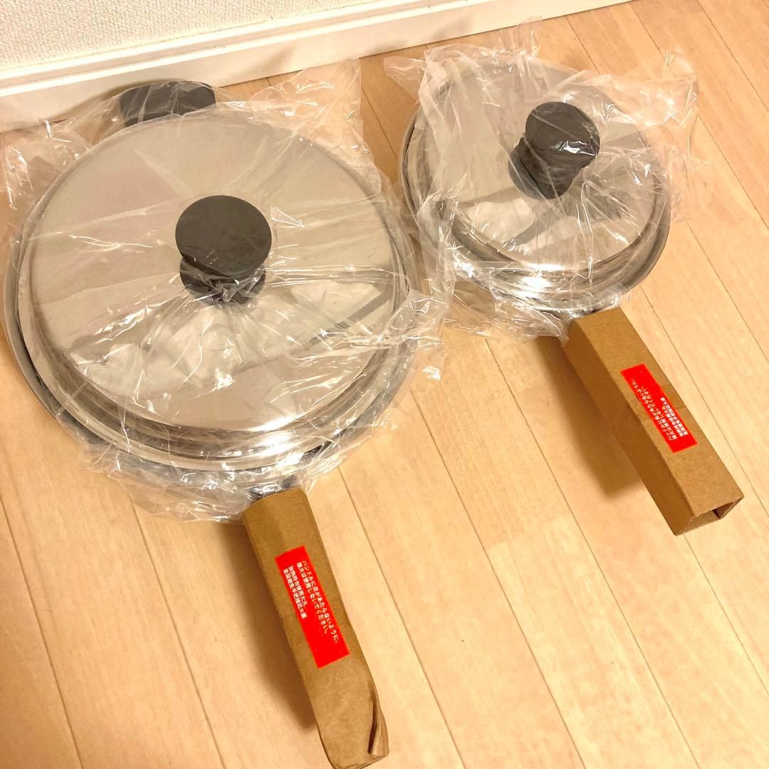 【新品未使用】アムウェイ クィーン クックウェア 21ピース 18/8ステンレス