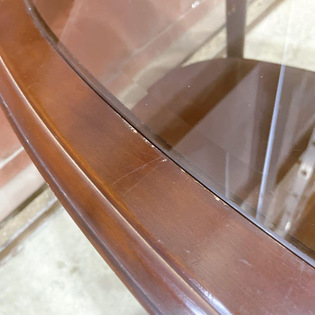 【良品】マルニ木工 ベルサイユ センターテーブル リビングテーブル 猫脚