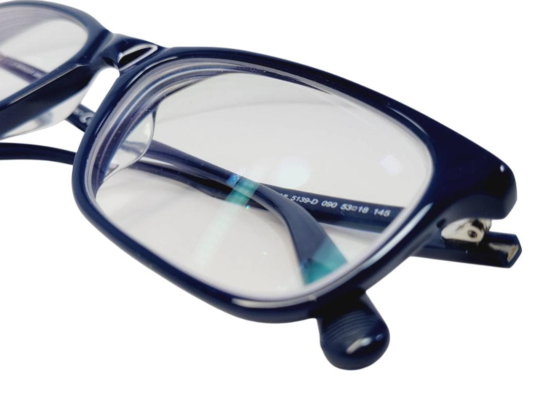 MONCLER モンクレール ML5139-D ブルーフレーム 度入り 眼鏡