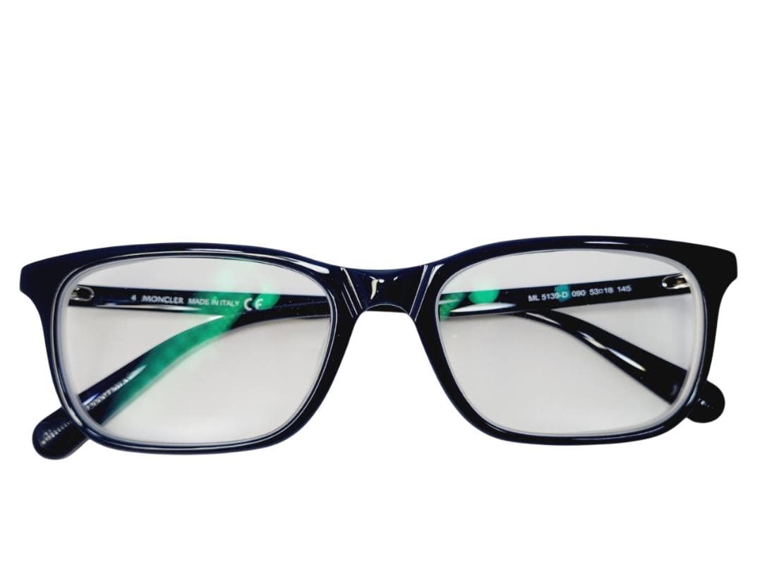 MONCLER モンクレール ML5139-D ブルーフレーム 度入り 眼鏡