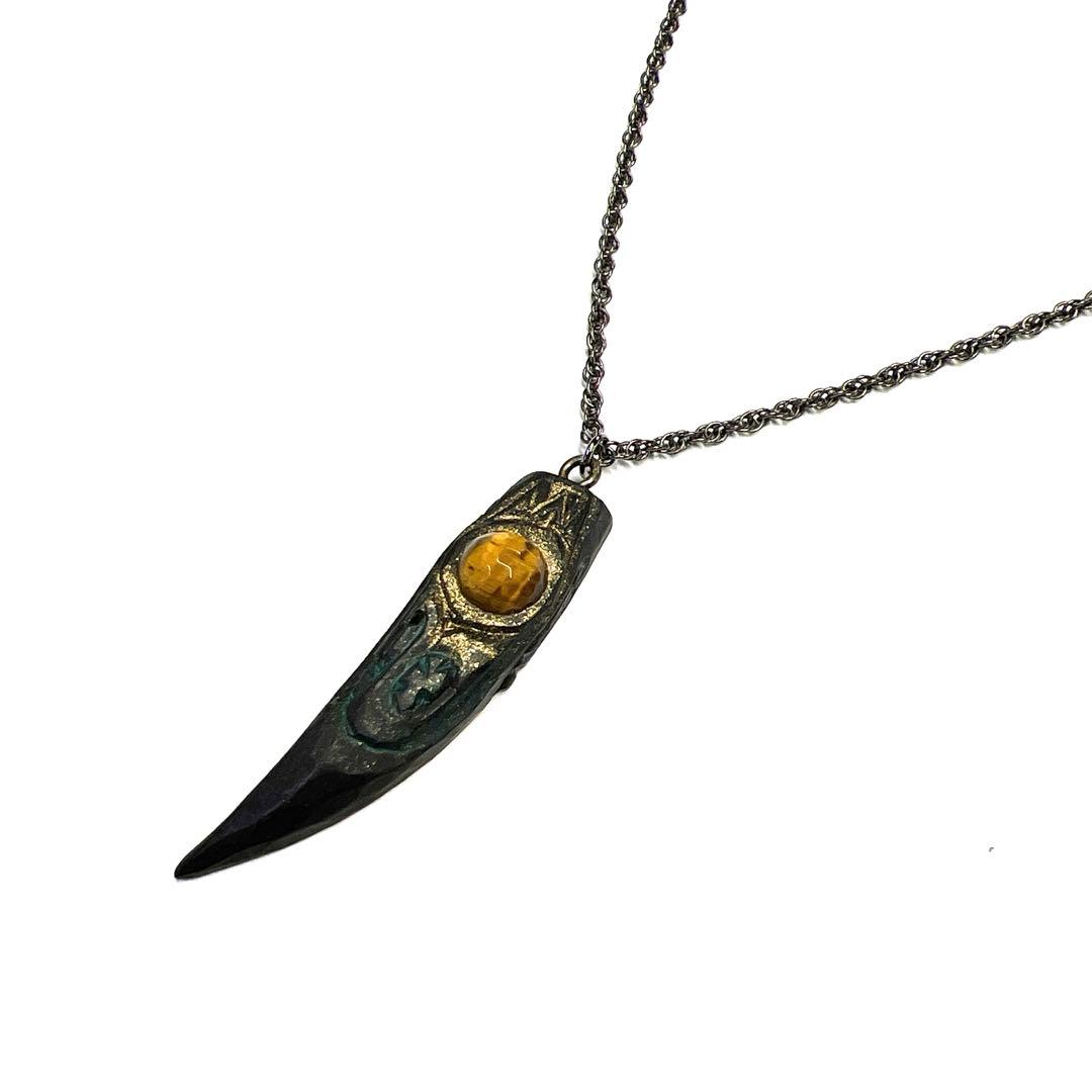 アイヌコタン　西田智三さん　ネックレス　天然石　パワーストーン　虎目タイガーアイ