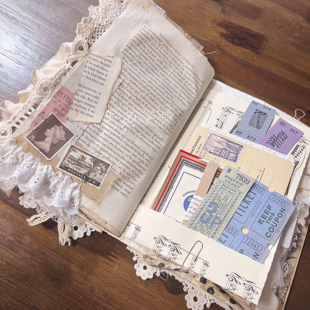 No.81 ジャンクジャーナル Junkjournal 雑記帳