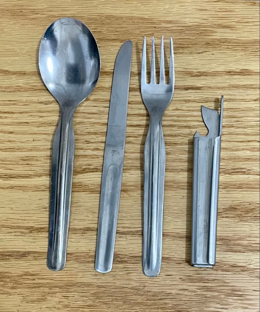 【希少】東ドイツ フィールドカトラリー 中古