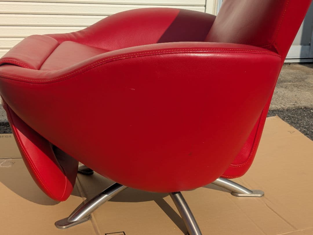 Cassina ドド シェーズロング チェア リクライニング 赤