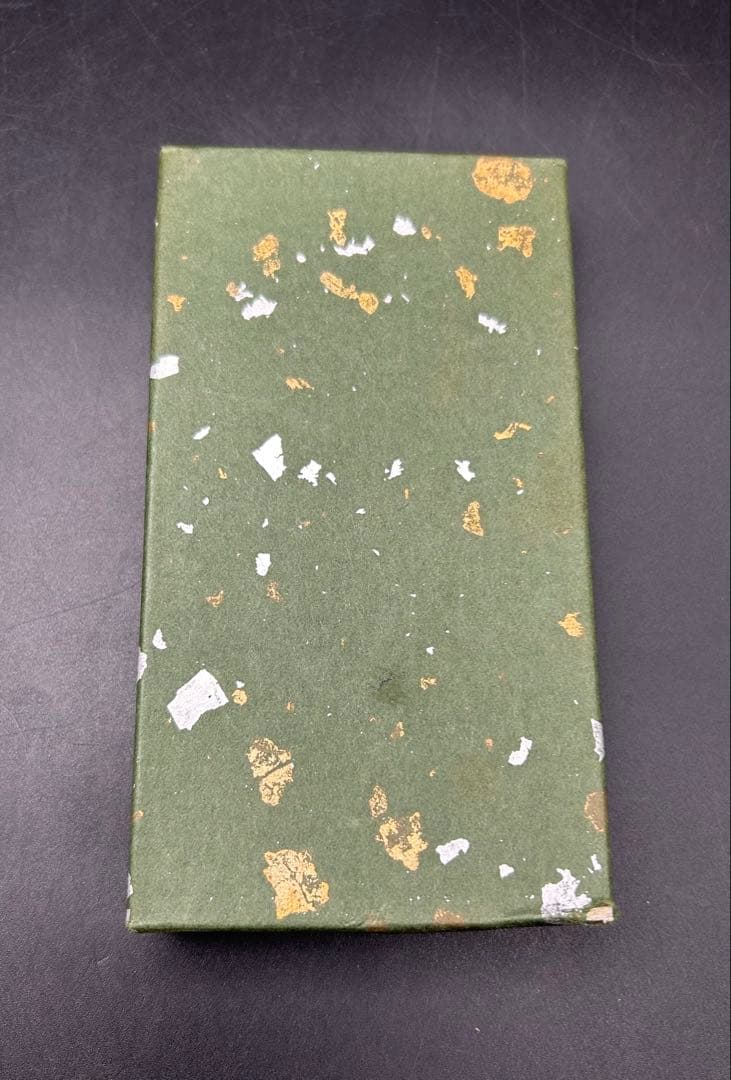 陶器　京焼　清水焼　青海波　音羽山焼　箸置き　5個 平安　手描き　染付　未使用品