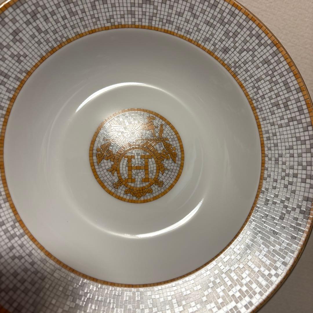 エルメス　ヴァンキャトル ゴールド　スーププレート　パスタプレート