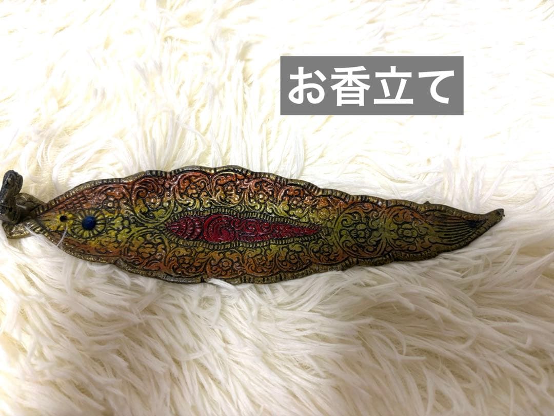 スパセイロン お香3種＋お香立て＋ギフトバッグ　アーユルヴェーダの香りで癒し時間