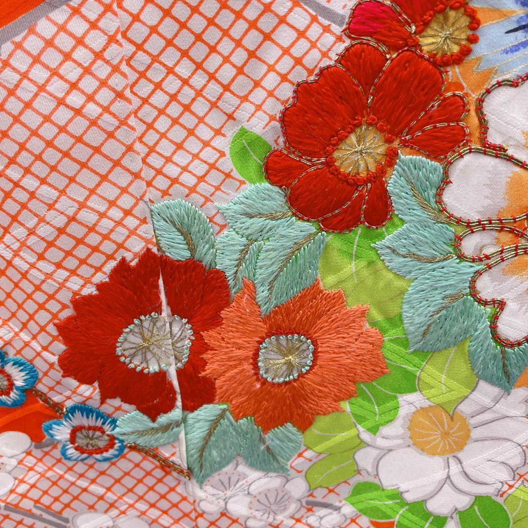 ★4049★ 子供着物 一つ身 襦袢付き 女の子 七五三 3才