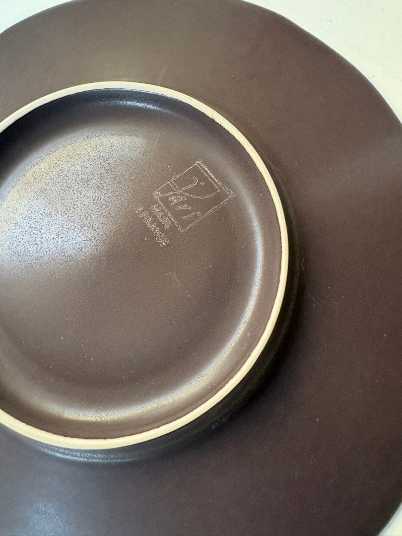 Jars ジャス ネニュファ プレート イエロー ハート 南フランス 希少