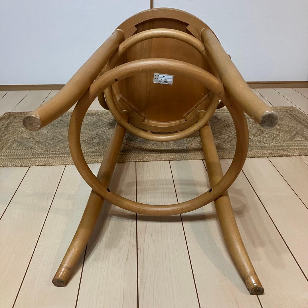 秋田木工 No.8 カウンターチェア ハイスツール 椅子 ハイチェア 曲木家具