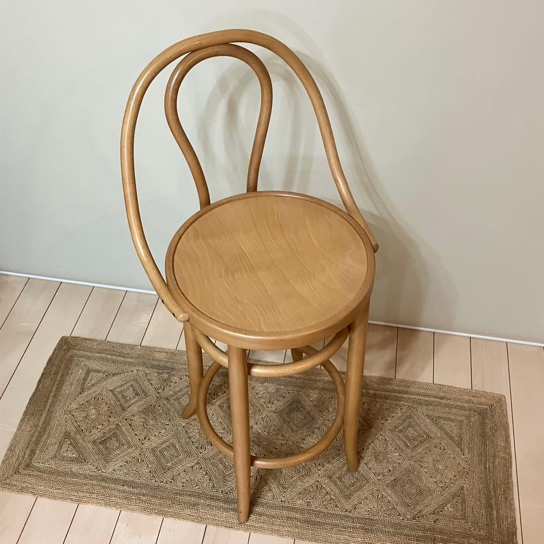 秋田木工 No.8 カウンターチェア ハイスツール 椅子 ハイチェア 曲木家具