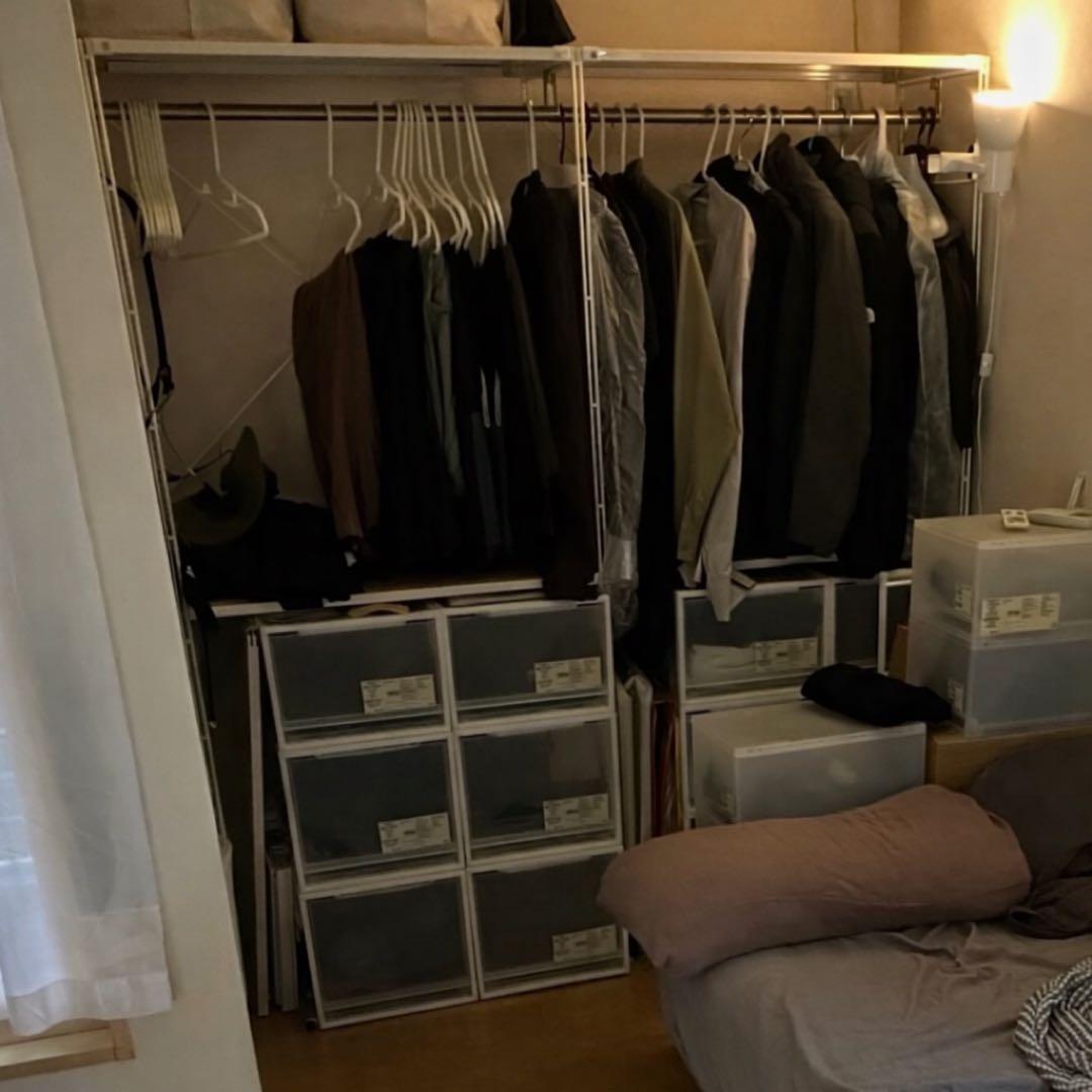 無印スチールユニットシェルフ