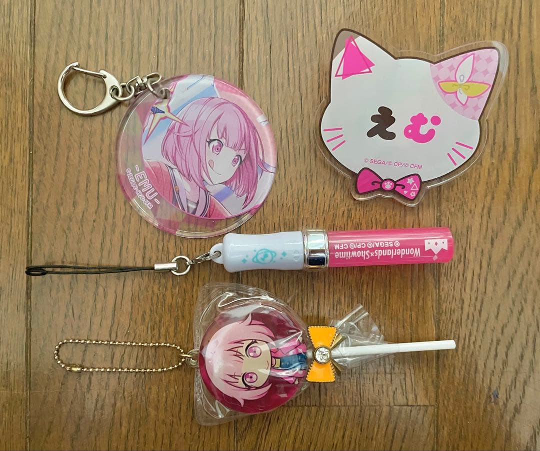 プロセカ 鳳えむ 缶バッジ 痛バッグ グッズまとめ売り - メルカリ