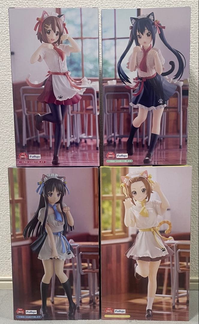 けいおん！ Trio-Try-iT フィギュア 4種セット - メルカリ