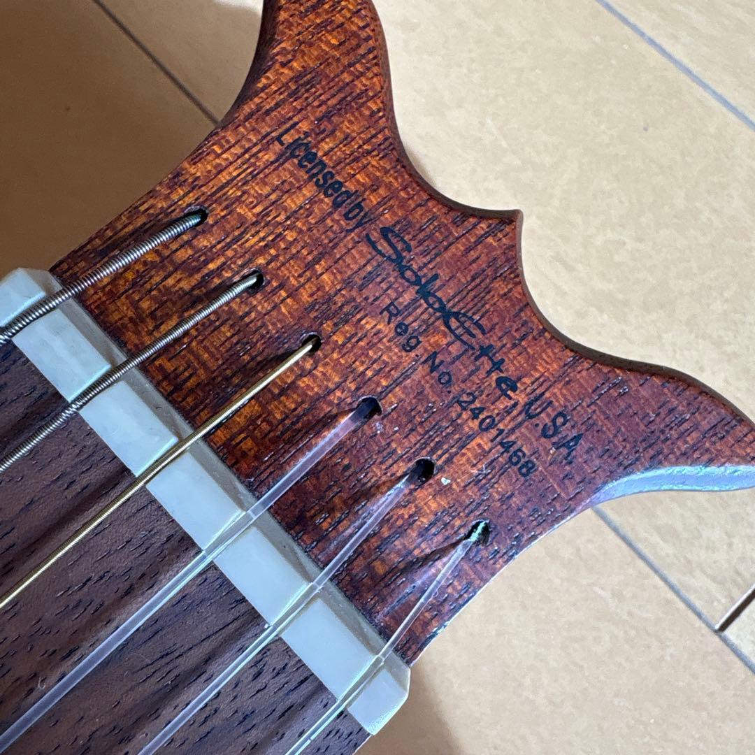 ARIAアリア シンソニードギターケース 弦付き トラベルサイレント