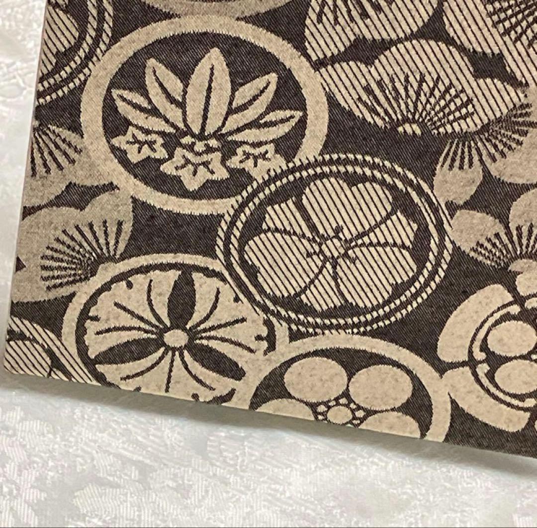 ♡シャカクオンさま♡ポケット付き御城印帳　家紋　メタリックゴールド