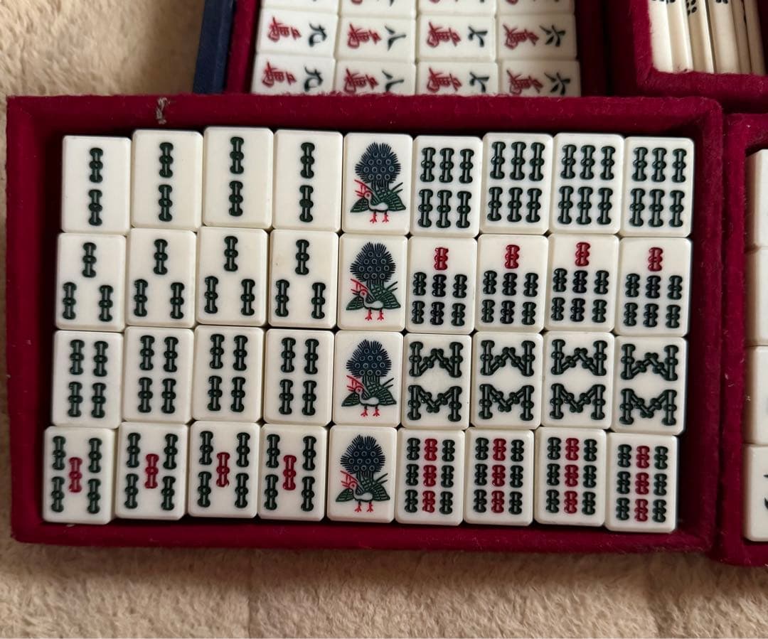 高級麻雀牌 一式 背竹牌 - メルカリ