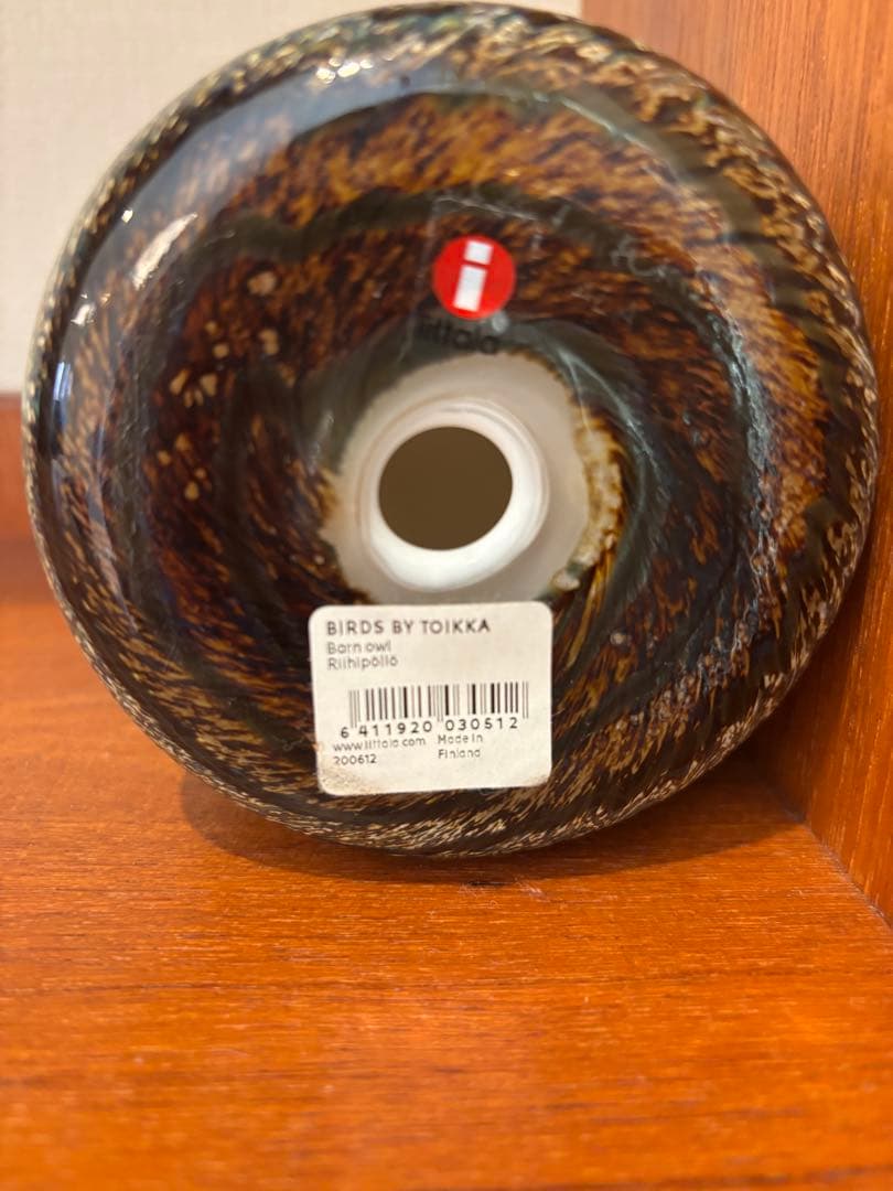 イッタラ バード フクロウ　オイバトイッカ　リトルバーンオウル　（大)専用箱付