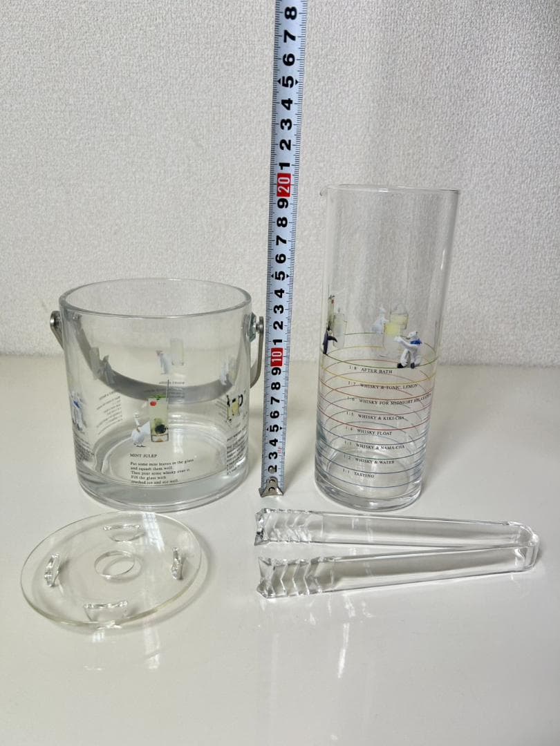 ★BOSTON CLUB　樽型収納ケース　水割りセット　希少　archive