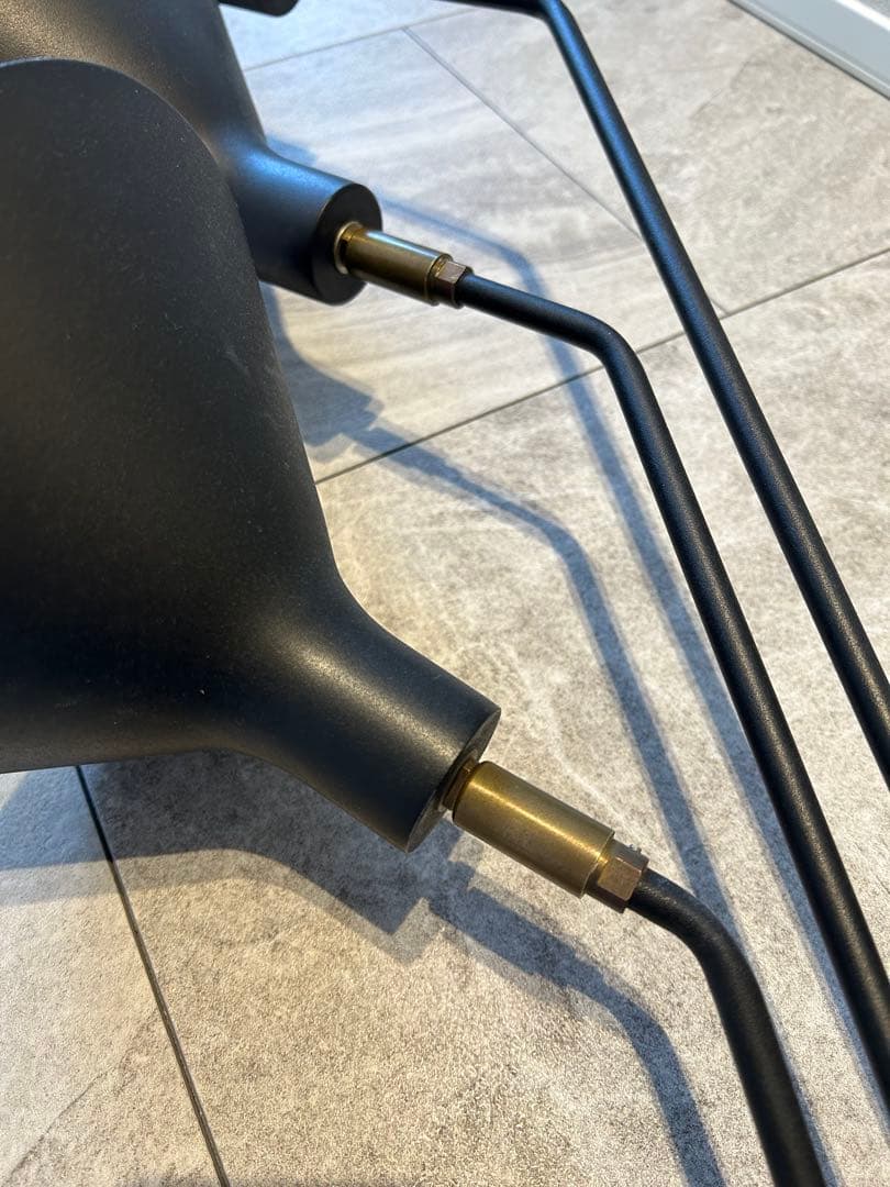 Ronne シーリングライト マットブラックゴールド